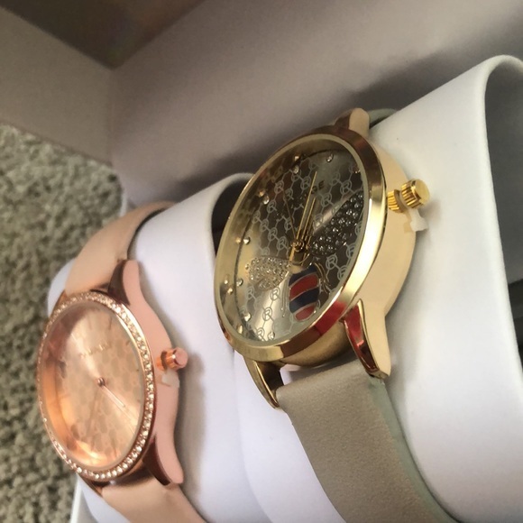 Rampage Bumblebee‎ & Rose Gold Watch Set New - Picture 7 of 14